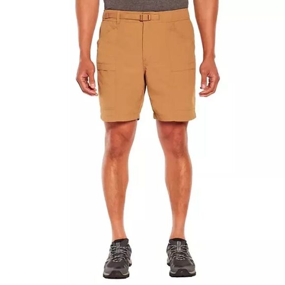 Eddie Bauer Men’s Ripstop Tech Short Brown Size M NEW - Picture 1 of 10